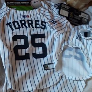 Dog Jersey Torres New York Yankees Jersey new